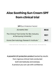 COSRX Aloe Soothing Sun Cream SPF50+ Broad Spectrum - JINAE