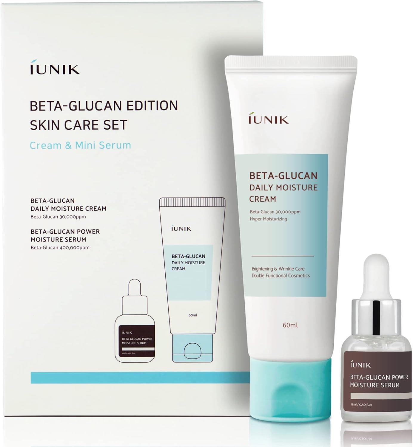 IUNIK Beta Glucan Edition Skin Care Set - JINAE