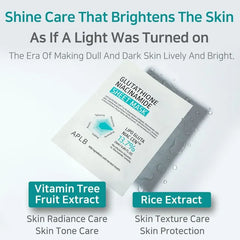 APLB Glutathione Niacinamide Sheet Mask - JINAE