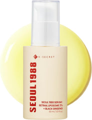 KSECRET SEOUL 1988 Serum: Retinal Liposome 2% + Black Ginseng 30ml