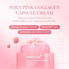 Medicube PDRN Pink Collagen Capsule Cream 55g - JINAE
