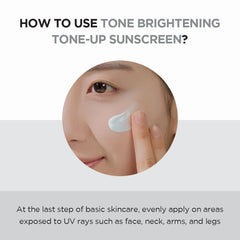 Skin1004 Madagascar Centella Tone Brightening Tone-Up Sunscreen 50ml - JINAE