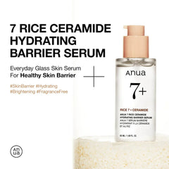 ANUA Rice Ceramide 7 Hydrating Barrier Serum - JINAE