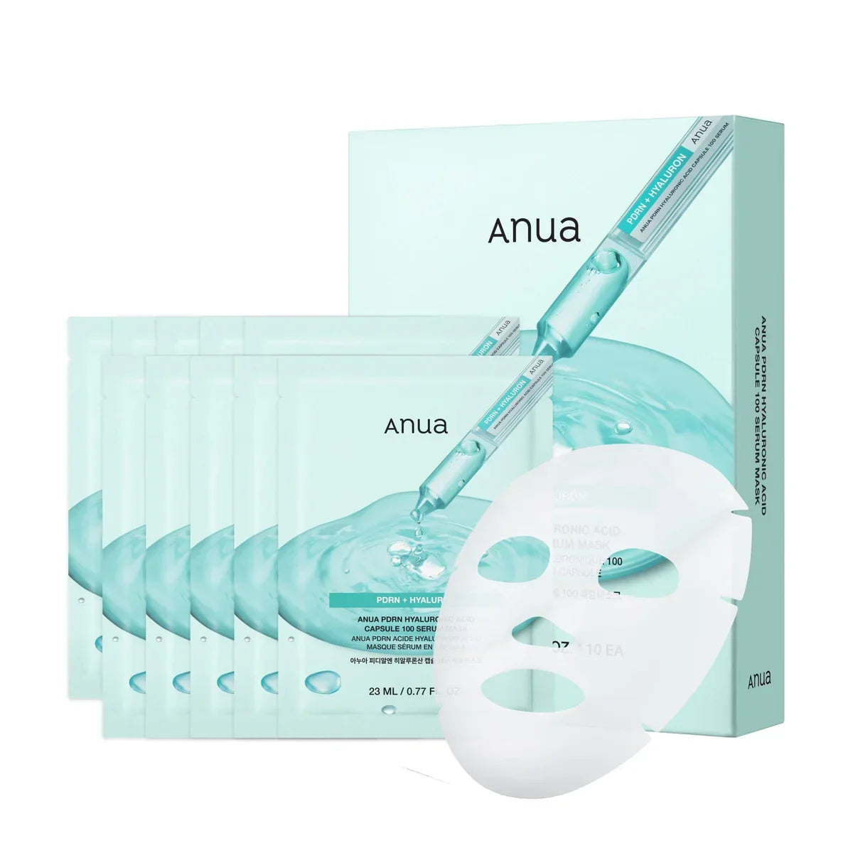 ANUA PDRN Hyaluronic Acid Capsule 100 Serum Mask - JINAE
