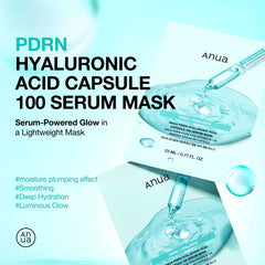 ANUA PDRN Hyaluronic Acid Capsule 100 Serum Mask - JINAE