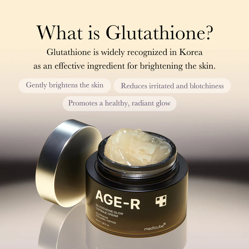 Medicube AGE-R Glutathione Glow Capsule Cream 50ml - JINAE