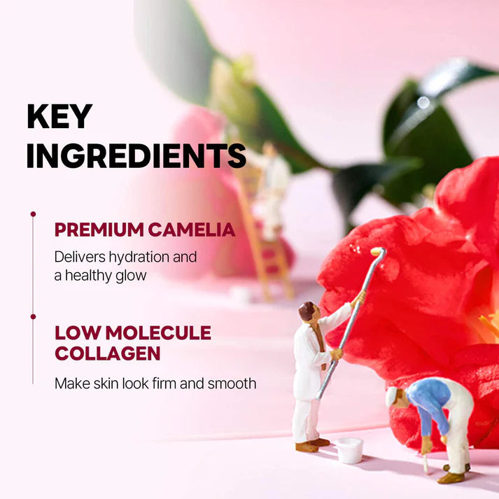 Round Lab Camellia Deep Collagen Firming Gel Mask (4ea) - JINAE