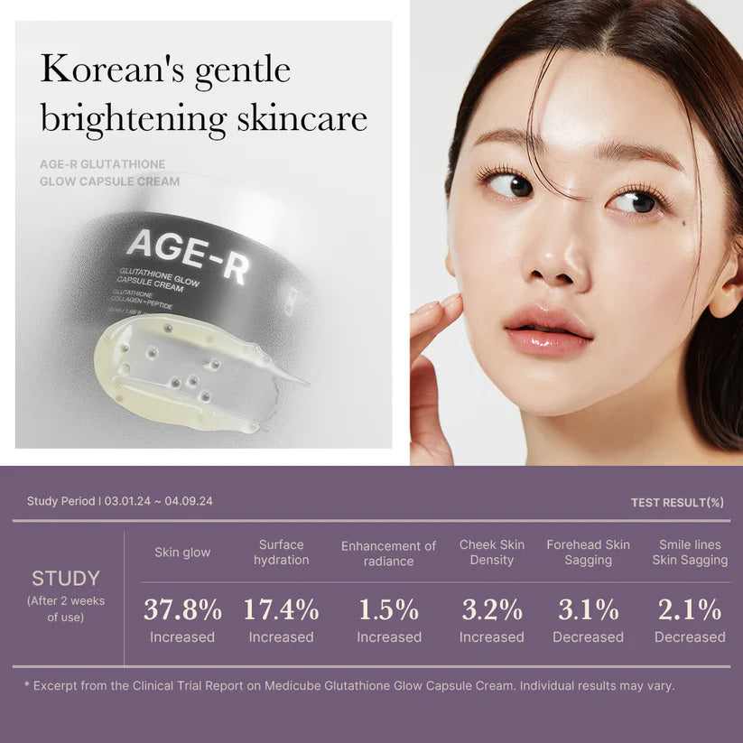 Medicube AGE-R Glutathione Glow Capsule Cream 50ml - JINAE