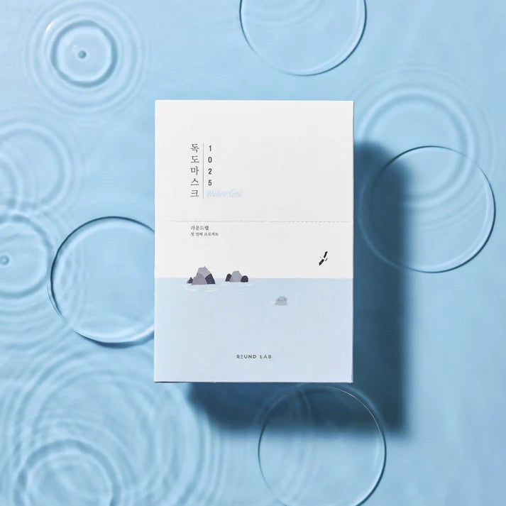 Round Lab 1025 Dokdo Hydrating Water Gel Mask Set - JINAE