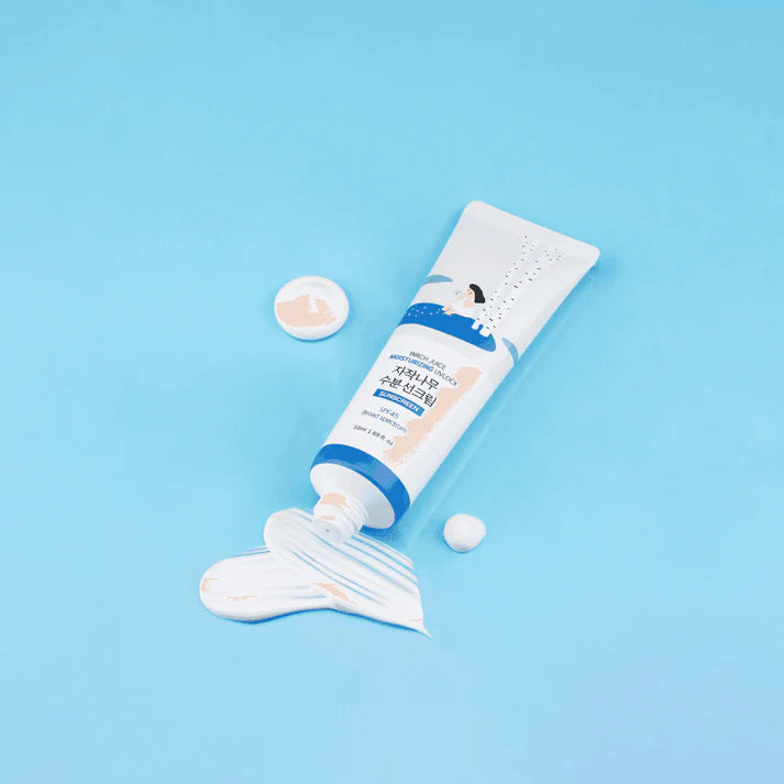 Round Lab Birch Juice Moisturizing Sunscreen SPF 50+ Broad Spectrum - JINAE