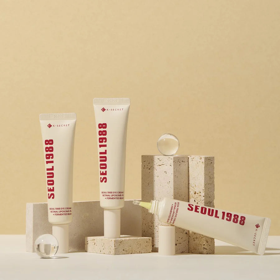 KSECRET SEOUL 1988 Eye Cream : Retinal Liposome 4% + Fermented Bean - JINAE