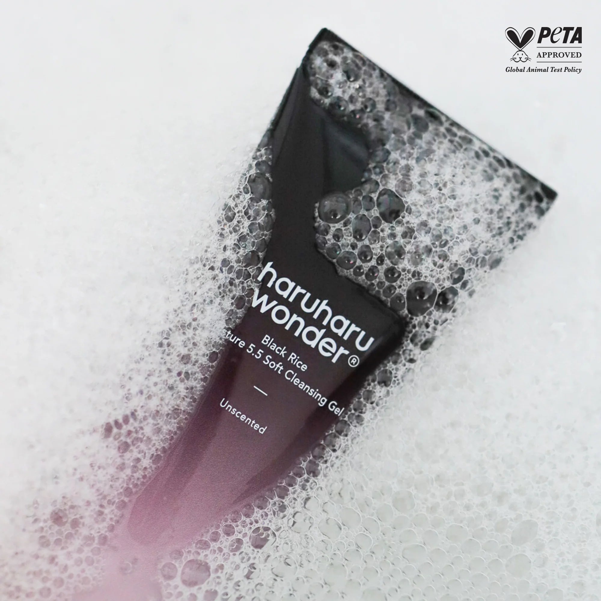 Haruharu Wonder Black Rice Moisture 5.5 Soft Cleansing Gel 100ml - JINAE