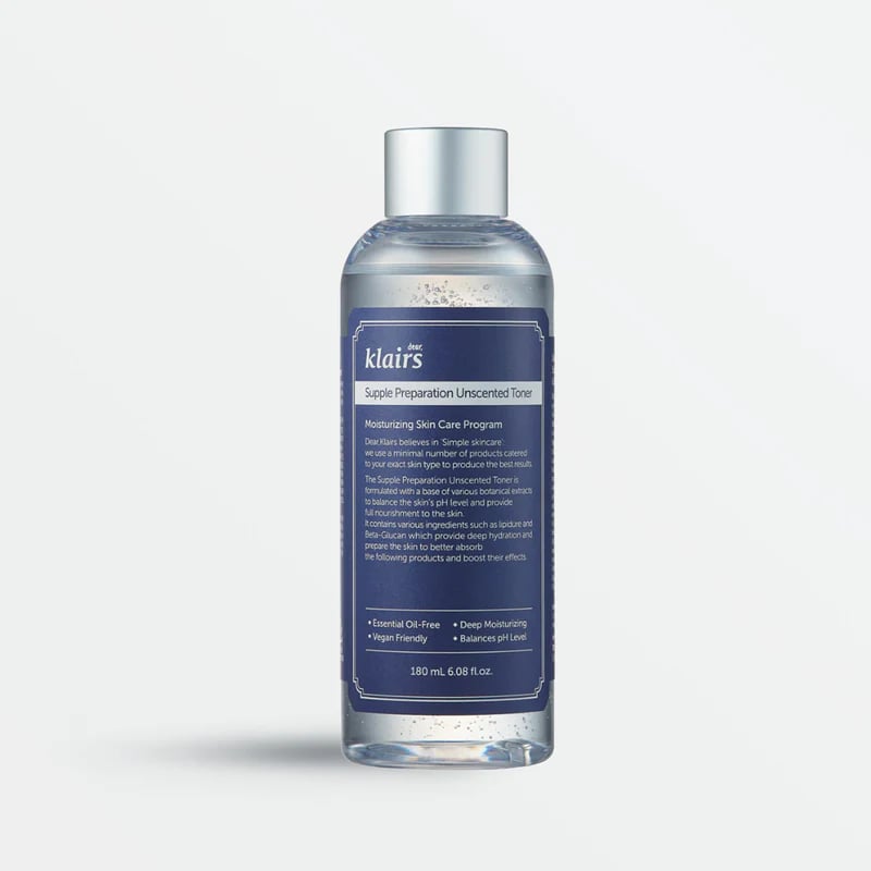 Dear Klairs Supple Preparation Unscented Toner 180ml