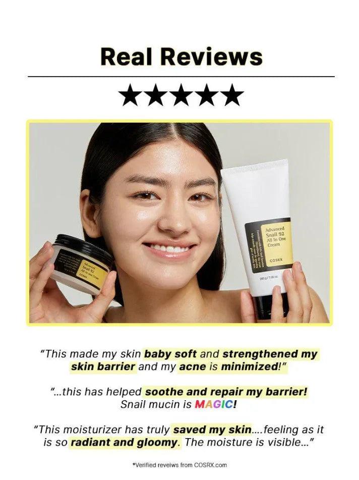 COSRX Advanced Snail 92 All in One Cream - JINAE