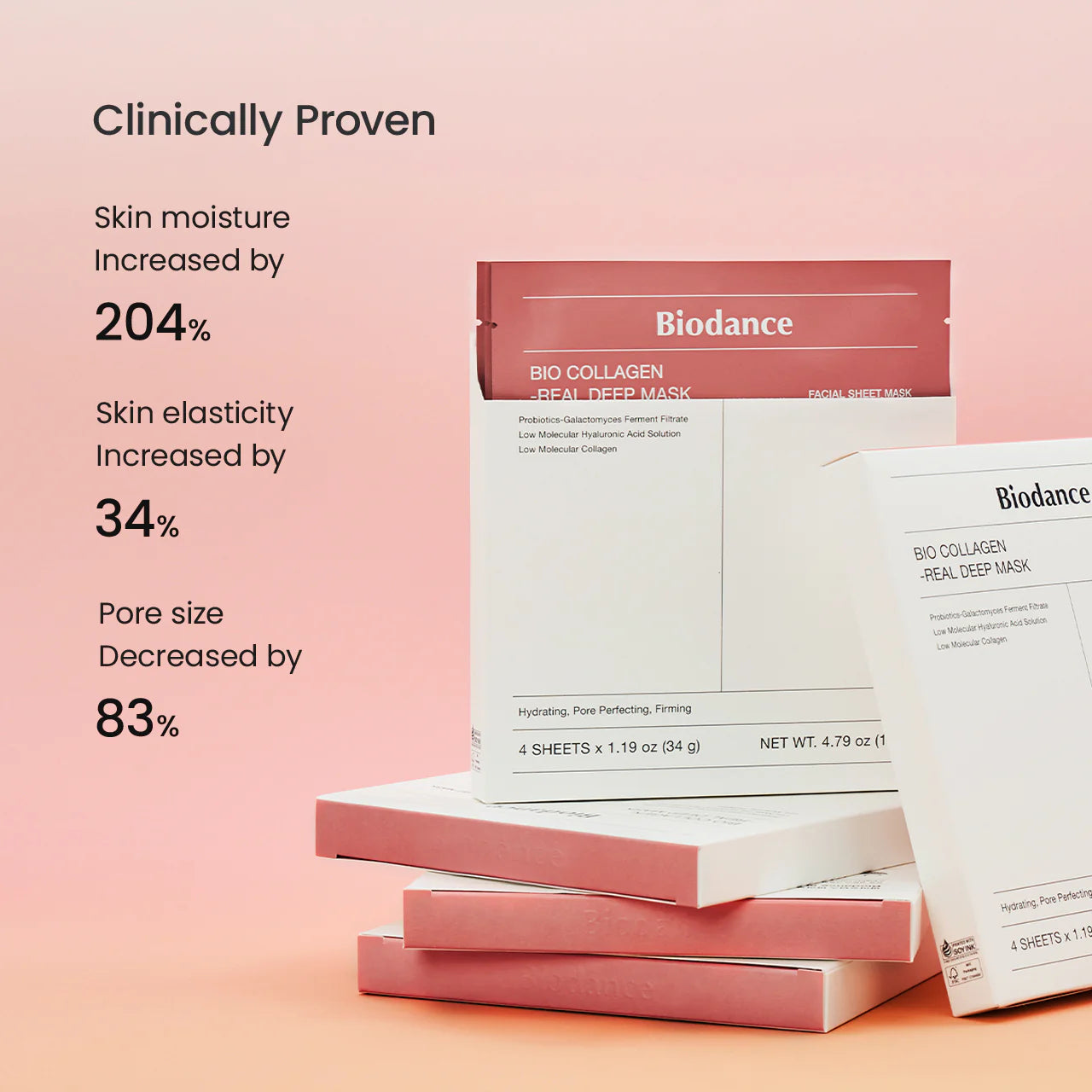 Biodance Bio-Collagen Real Deep Mask (4ea) - JINAE