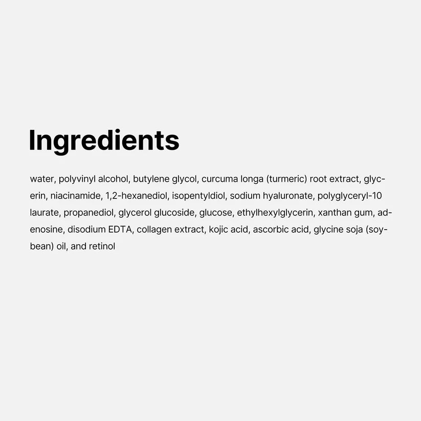 Medicube Kojic Acid Turmeric Overnight Wrapping Mask 75ml - JINAE