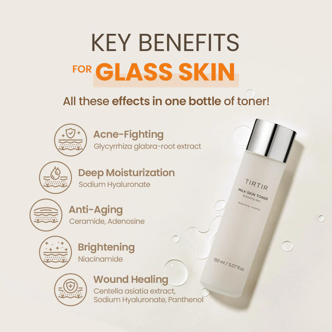 TIRTIR Milk Skin Toner - JINAE
