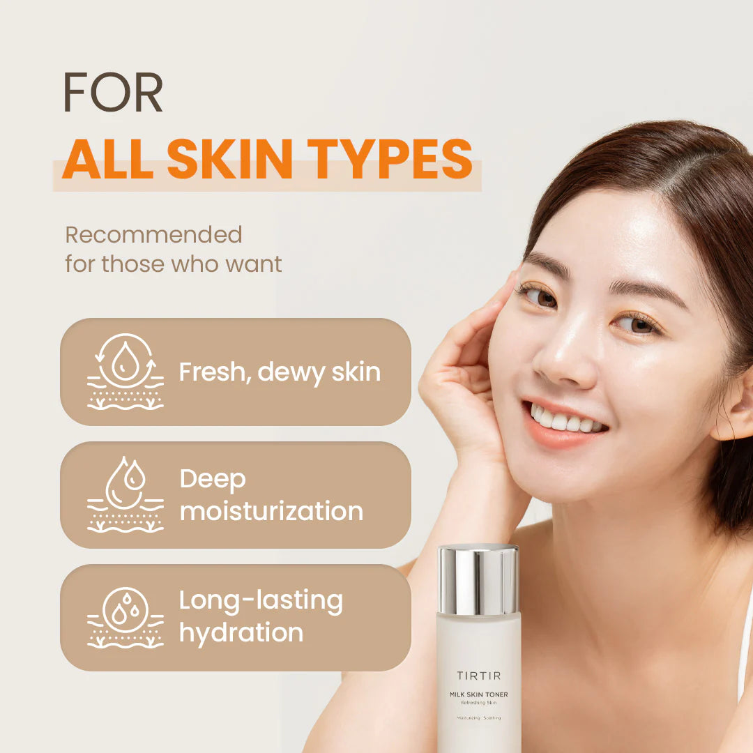 TIRTIR Milk Skin Toner - JINAE