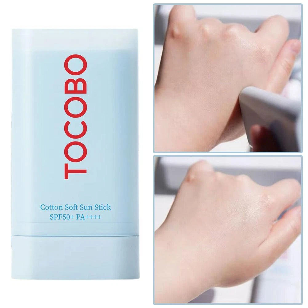 TOCOBO Cotton Soft Sun Stick SPF50+ Broad Spectrum - JINAE