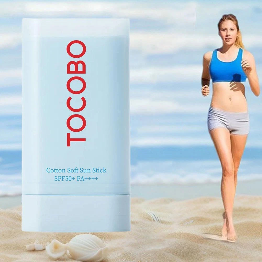 TOCOBO Cotton Soft Sun Stick SPF50+ Broad Spectrum - JINAE