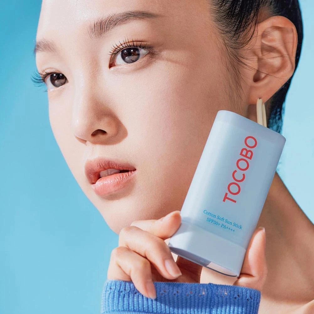 TOCOBO Cotton Soft Sun Stick SPF50+ Broad Spectrum - JINAE
