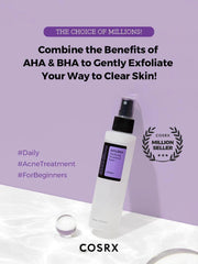 COSRX AHA/BHA Clarifying Treatment Toner 150ml - JINAE