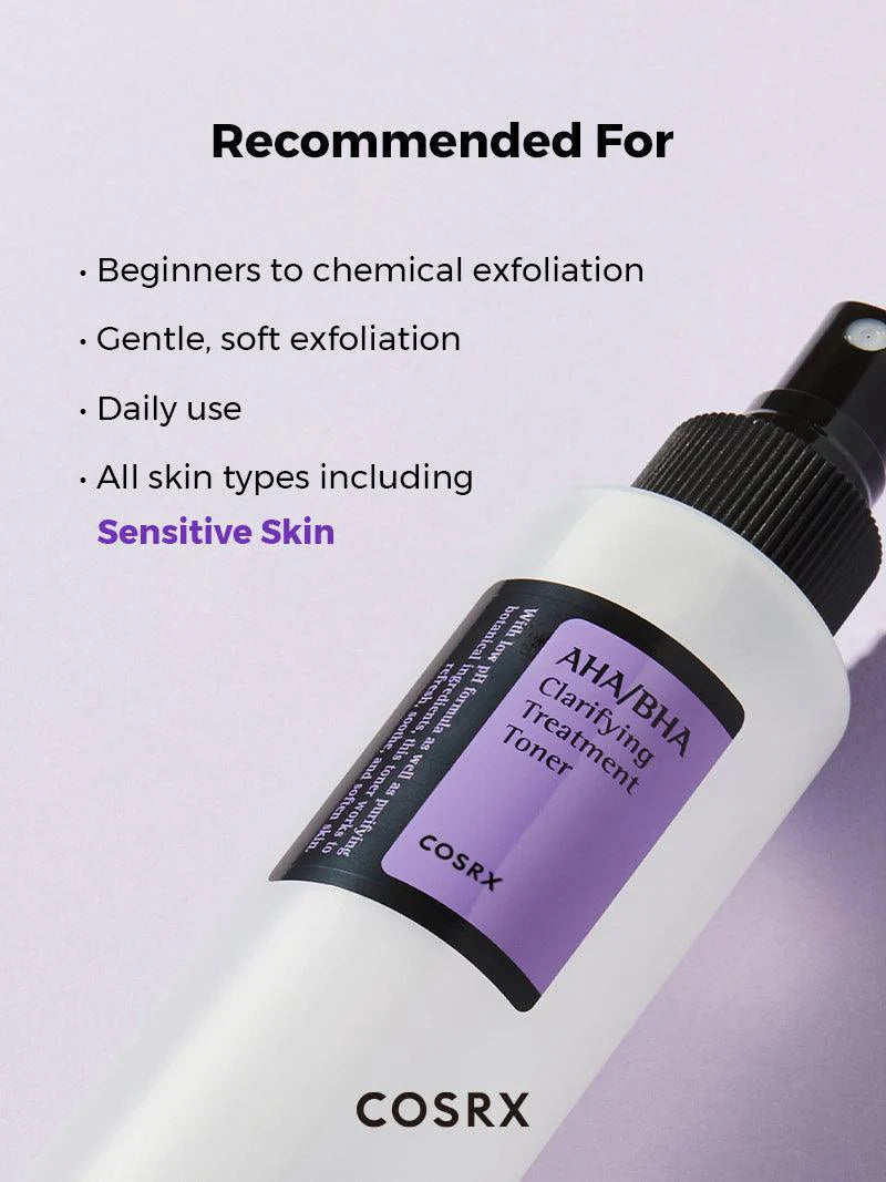 COSRX AHA/BHA Clarifying Treatment Toner 150ml - JINAE