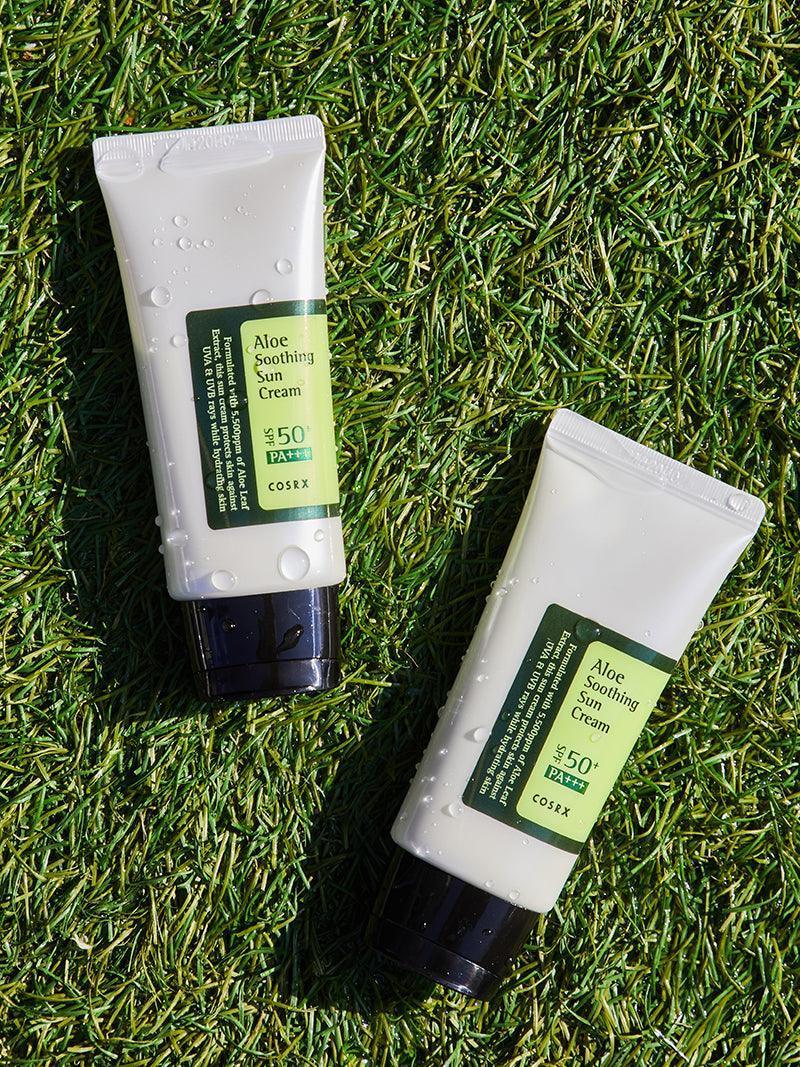 COSRX Aloe Soothing Sun Cream SPF50+ Broad Spectrum - JINAE