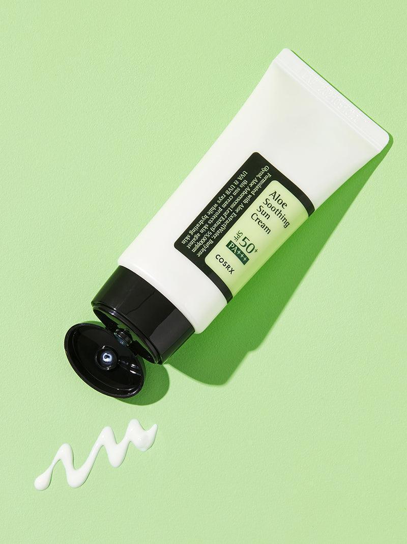 COSRX Aloe Soothing Sun Cream SPF50+ Broad Spectrum - JINAE