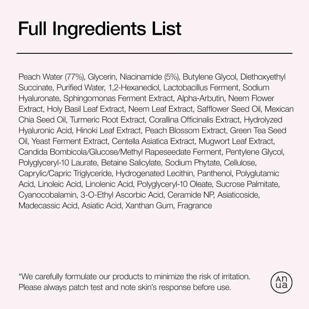ANUA Peach 70% Niacinamide Serum - JINAE