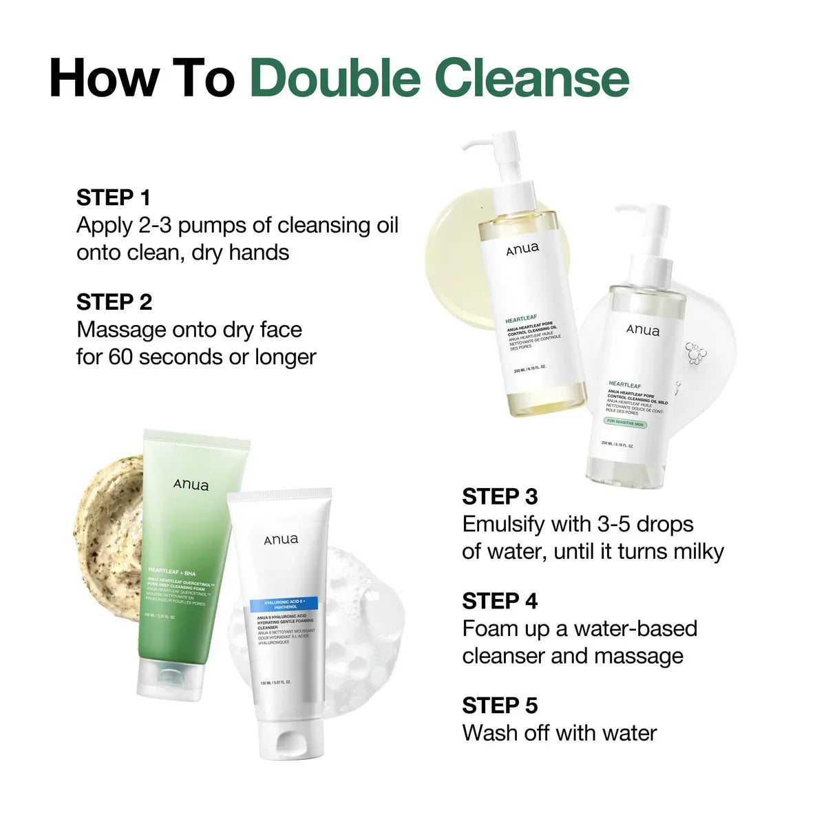 ANUA Heartleaf Pore Control Cleansing Oil - JINAE