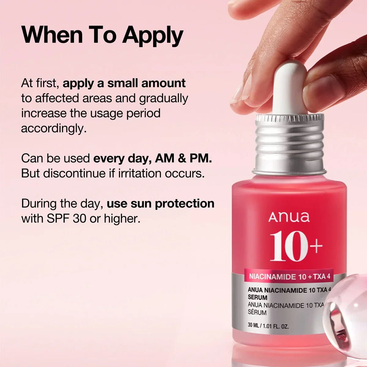 ANUA Niacinamide 10% + TXA 4% Dark Spot Corrector Serum - JINAE