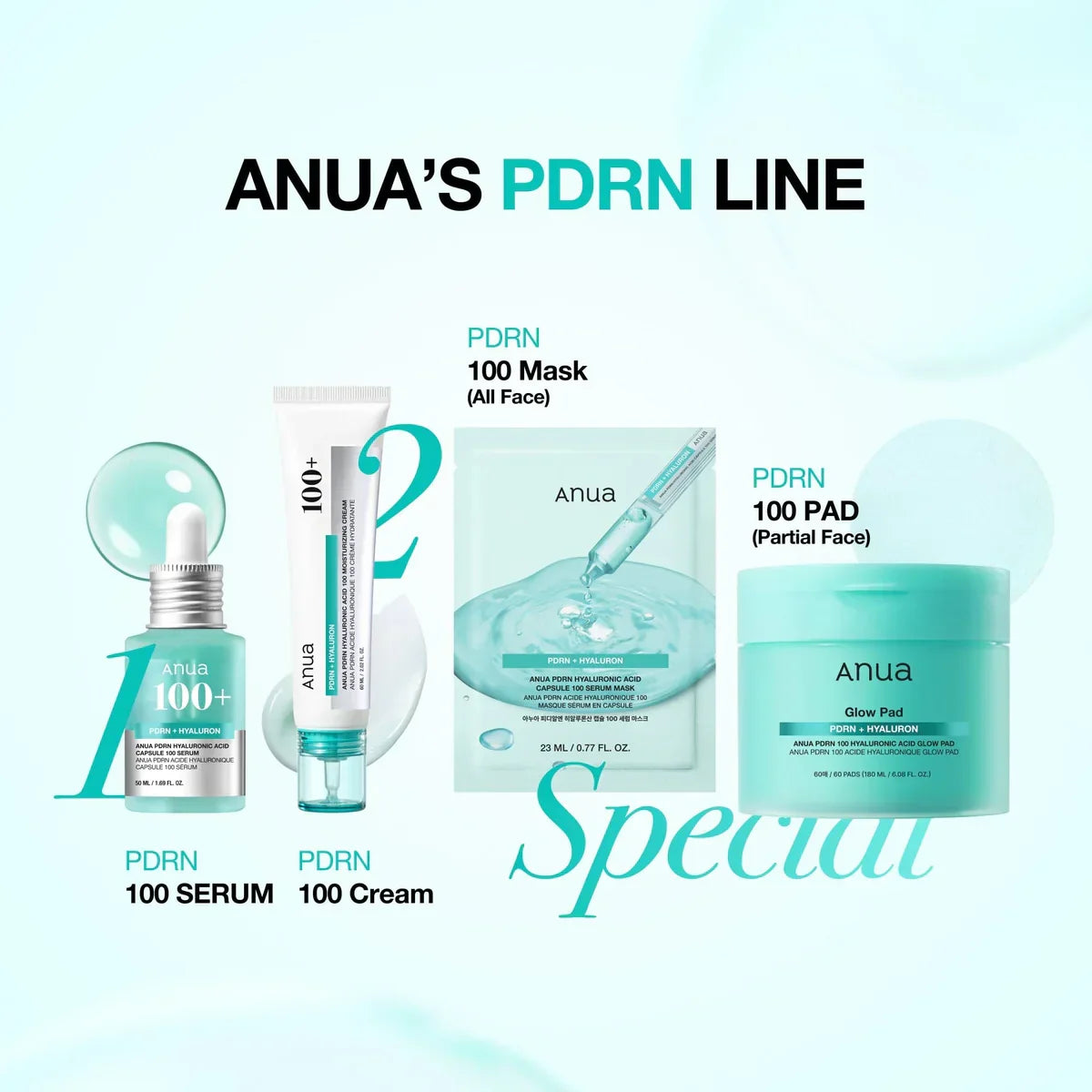 ANUA PDRN Hyaluronic Acid Capsule 100 Serum Mask - JINAE