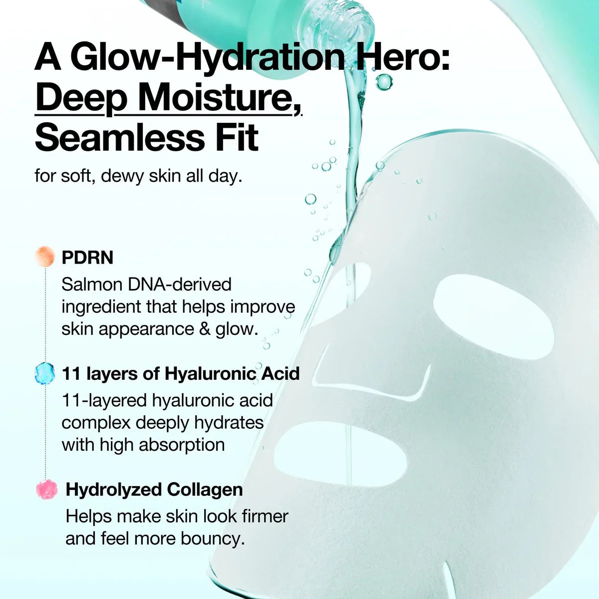 ANUA PDRN Hyaluronic Acid Capsule 100 Serum Mask - JINAE