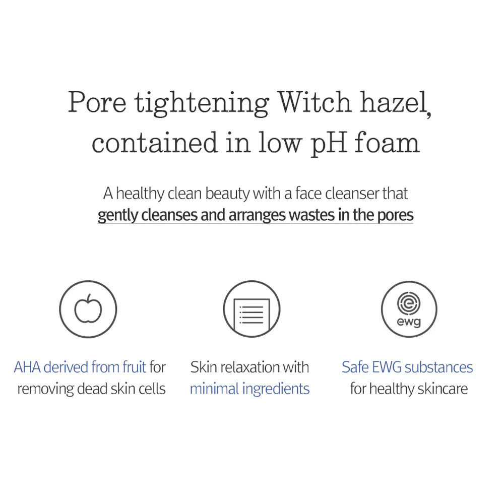 Pyunkang Yul - Low pH Pore Deep Cleansing Foam 100ml - JINAE