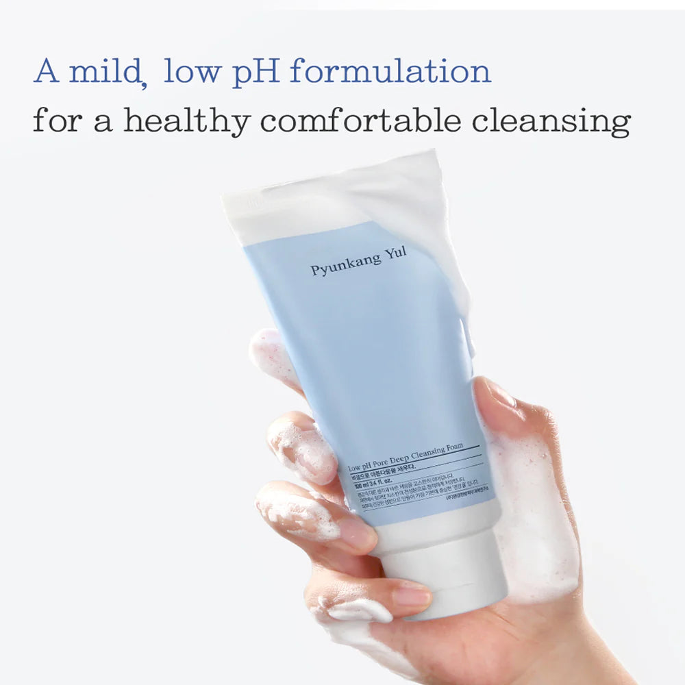 Pyunkang Yul - Low pH Pore Deep Cleansing Foam 100ml - JINAE