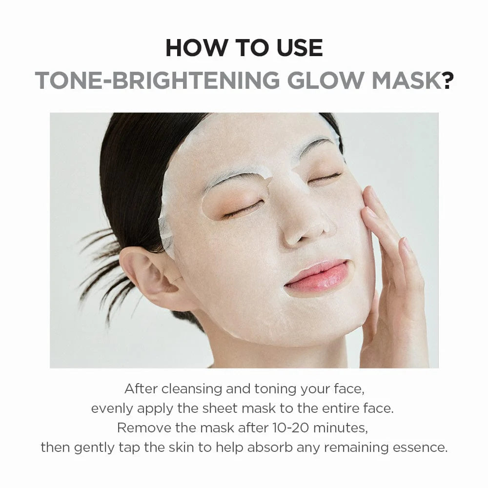 Skin1004 Madagascar Centella Tone Brightening Glow Mask 25ml (1ea) - JINAE